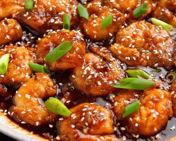 # Sesame Shrimp