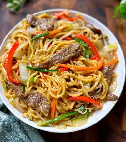 L#   Beef Lo Mein