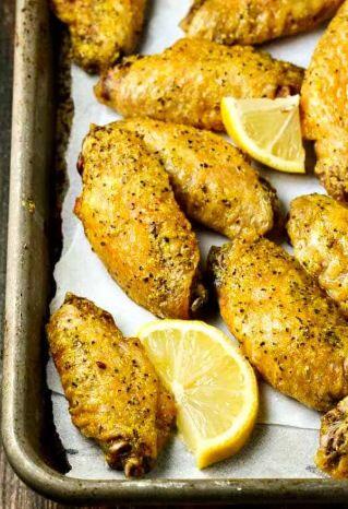 Lemon pepper Wing (8) combo
