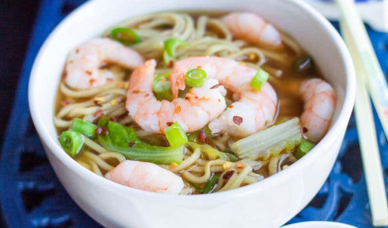 Shrimp Noodle Soup