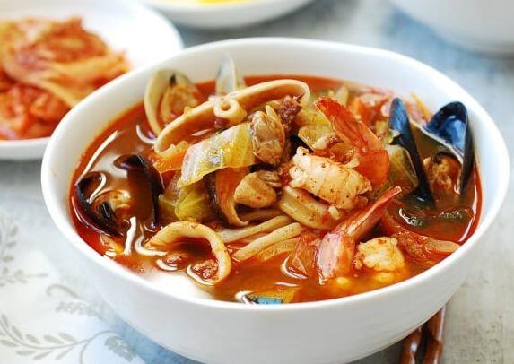 Spicy Seafood Noodle Soup