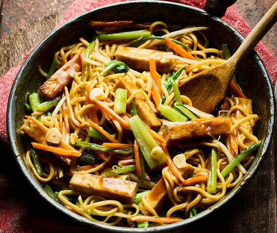 Vegetable Tofu Lomein