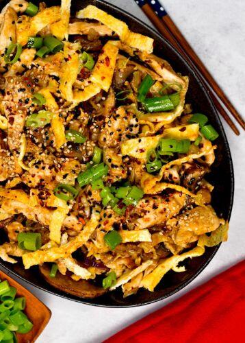 Mu shu chicken
