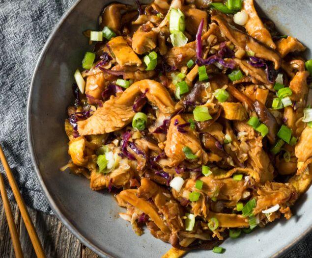 Mu shu seafood
