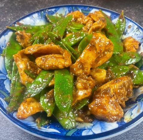 Chicken w. Snow peas