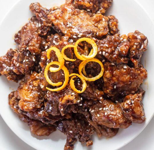 Orange  Beef