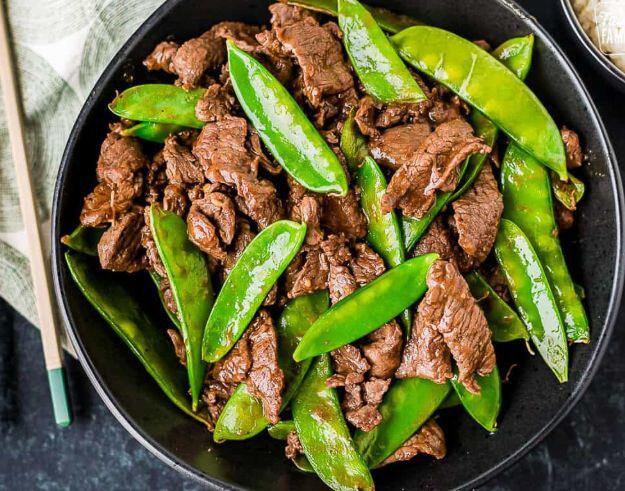 Beef w. Snow pea