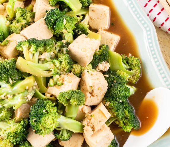 To fu  broccoli