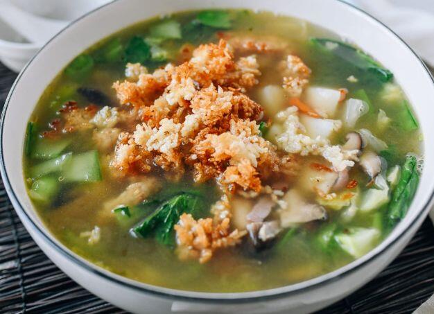 Sizzling Rice soup(For 2)