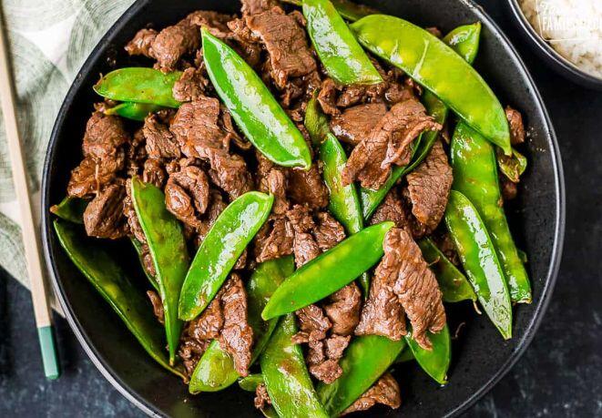 L# Sonw Peas Beef
