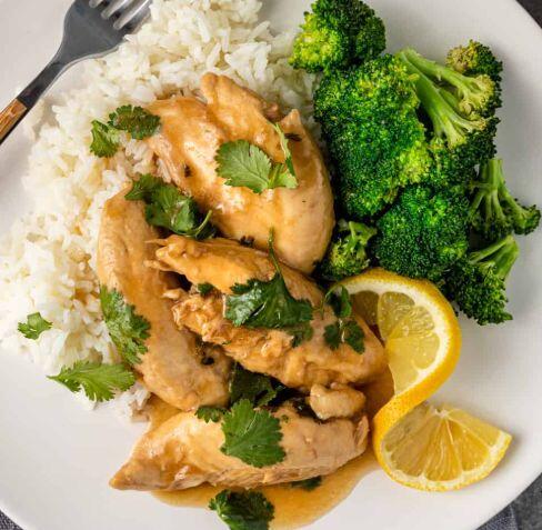 L# Steamed  Chicken Vegetable