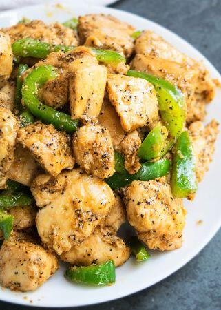 L# Black Pepper Chicken