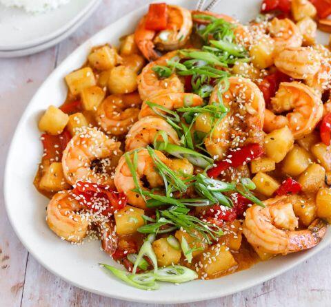L#  Sweet & Sour  Shrimp