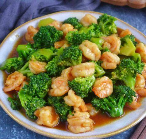 L #  Shrimp Broccoli