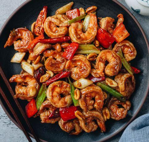 L # Kung  Pao Shrimp