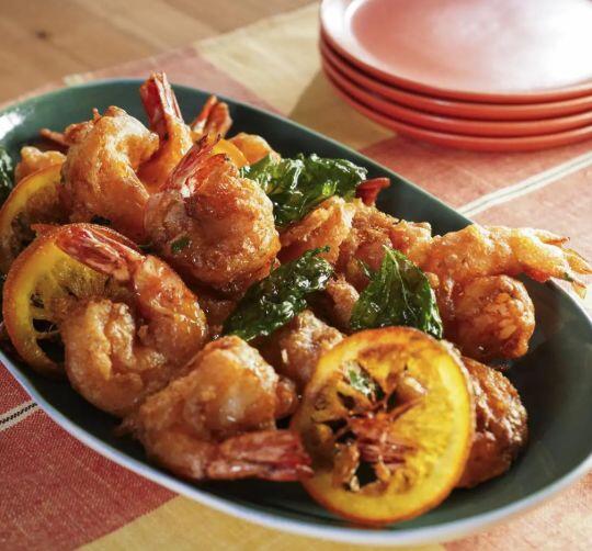 L # Orange  Shrimp