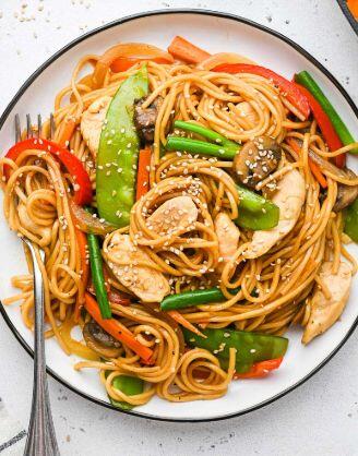 Chicken  Lo Mein