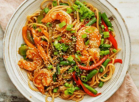 Seafood  Lo Mein