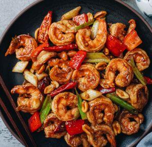 #  Kung Pao  Shrimp