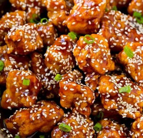 #  Sesame Chicken & Shrimp