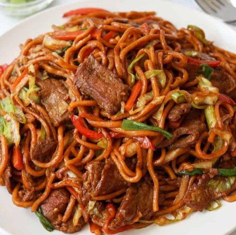 #  Beef  Lo Mein