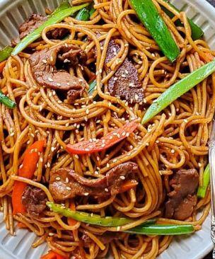 #  Pork  Lo Mein